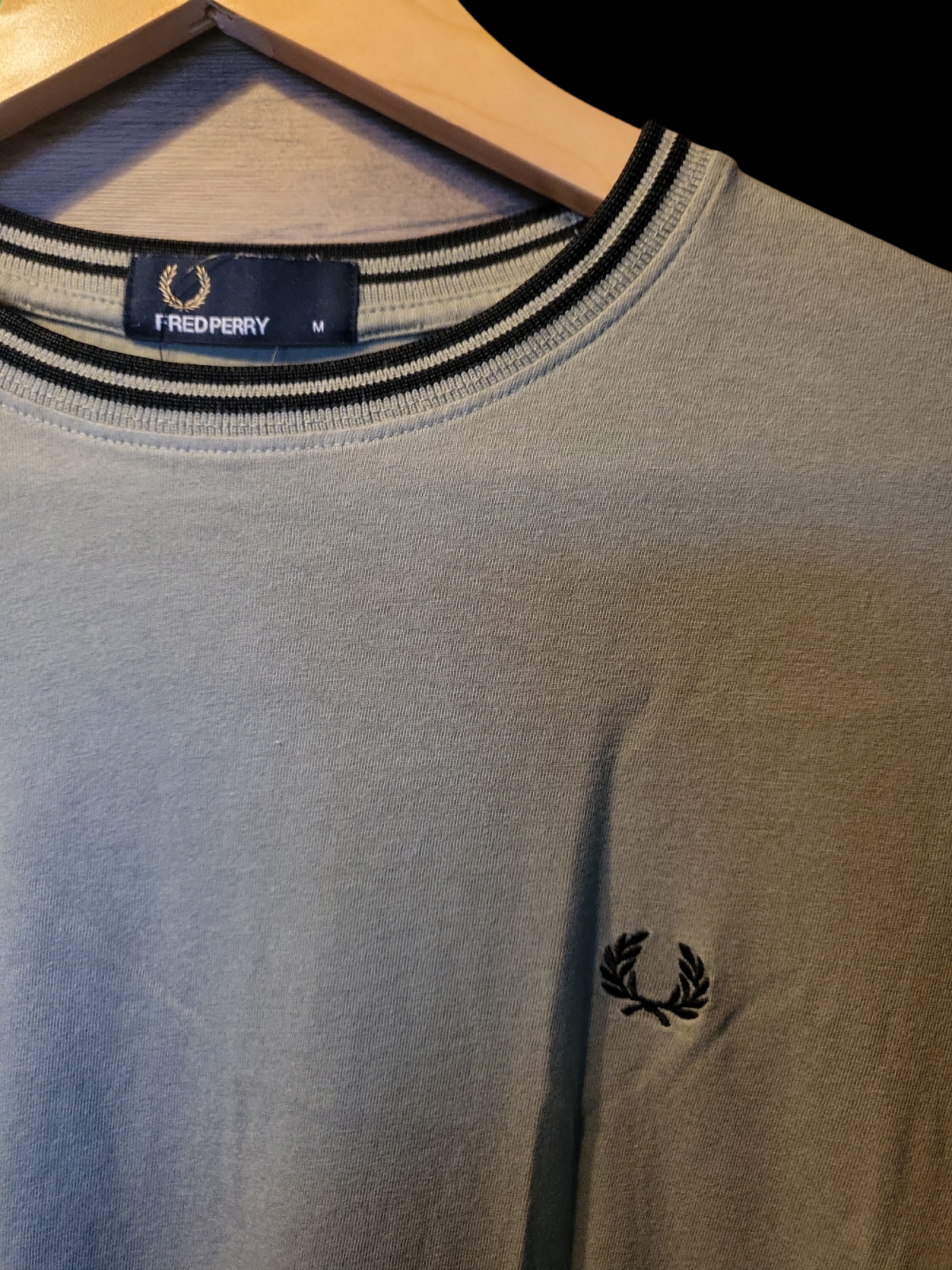 Pre-Loved Fred Perry round neck T Shirt PL269 - Gentlemens Resale