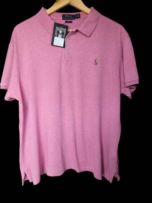Pre-Loved Ralph Lauren Soft Touch Polo Slim Fit XL (GRS0034)