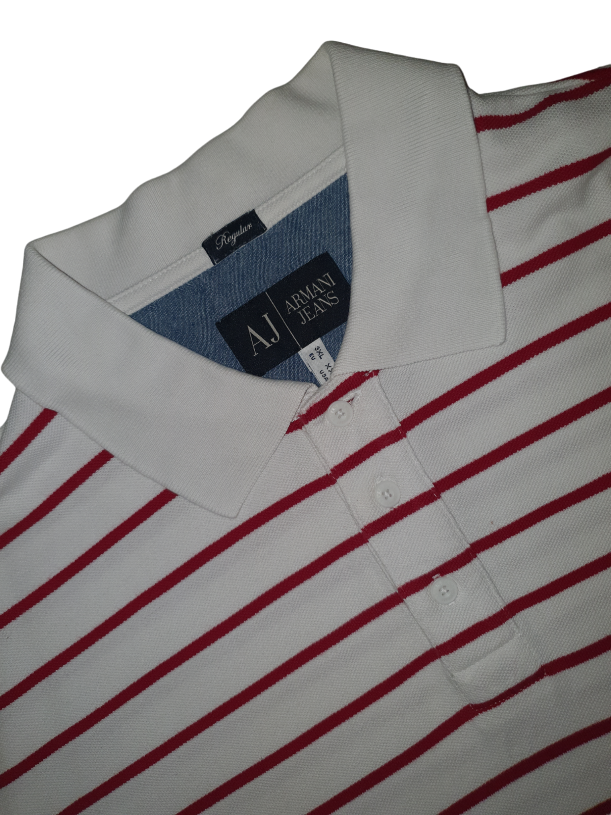 Pre-Loved Armani short sleeve polo shirt (PL164) - Gentlemens Resale
