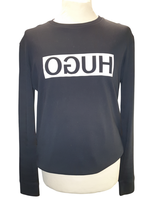 Pre-Loved Hugo long sleeve thin top - (PL293)