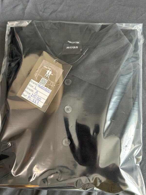 Pre Loved - Boss Hugo Boss Polo Shirt - PL337 - Gentlemens Resale