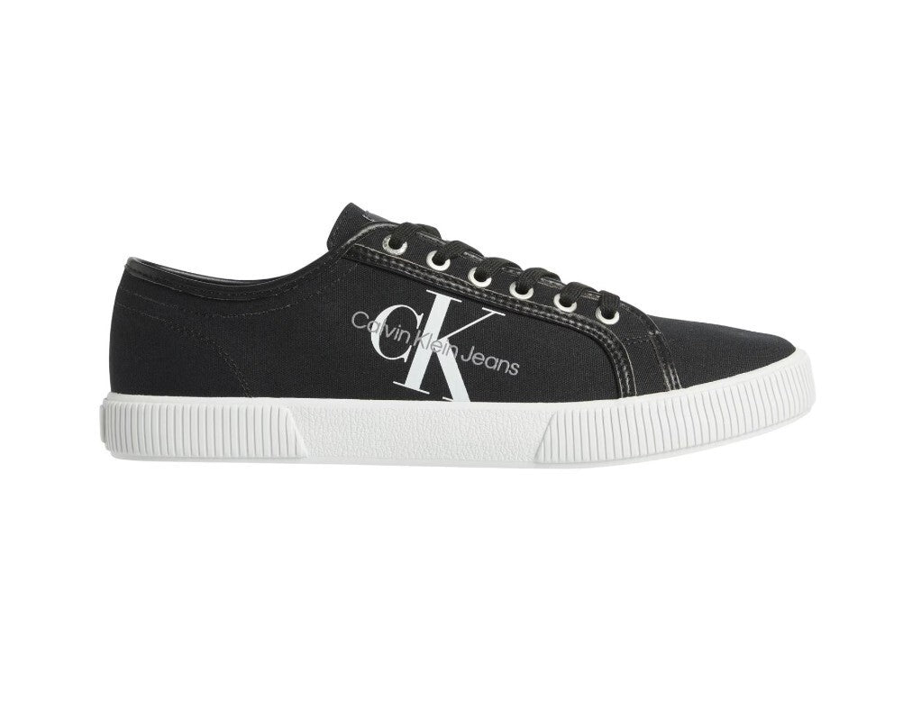 Calvin Klein Mono Canvas Trainers - Gentlemens Resale