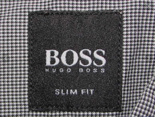 Pre Loved - Hugo Boss Long Sleeve Slim Fit Shirt (PL177) - Gentlemens Resale