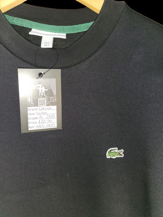 Pre-Loved Lacoste Sweatshirt Small (GRS0051)