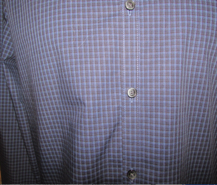 Pre Loved - Calvin Klein Long Sleeve Smart Check Shirt - PL155 - Gentlemens Resale
