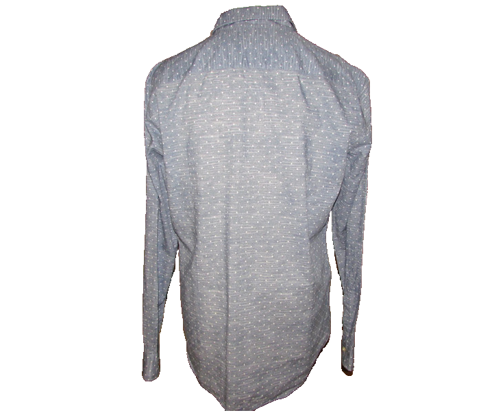 Pre Loved - Hugo Boss Long Sleeve Slim Finest Italian Fabric Shirt (PL176) - Gentlemens Resale