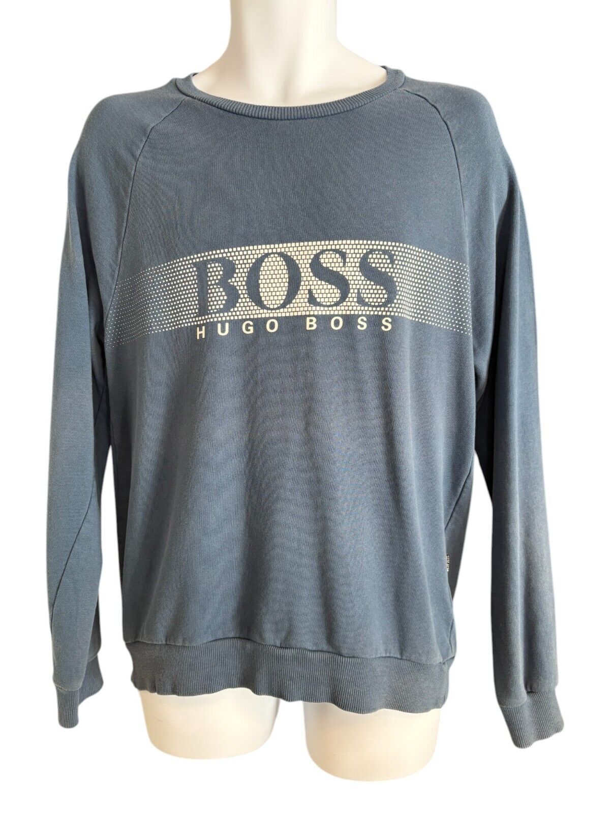 Pre Loved - Hugo Boss Large Logo Sweatshirt - PL262 - Gentlemens Resale