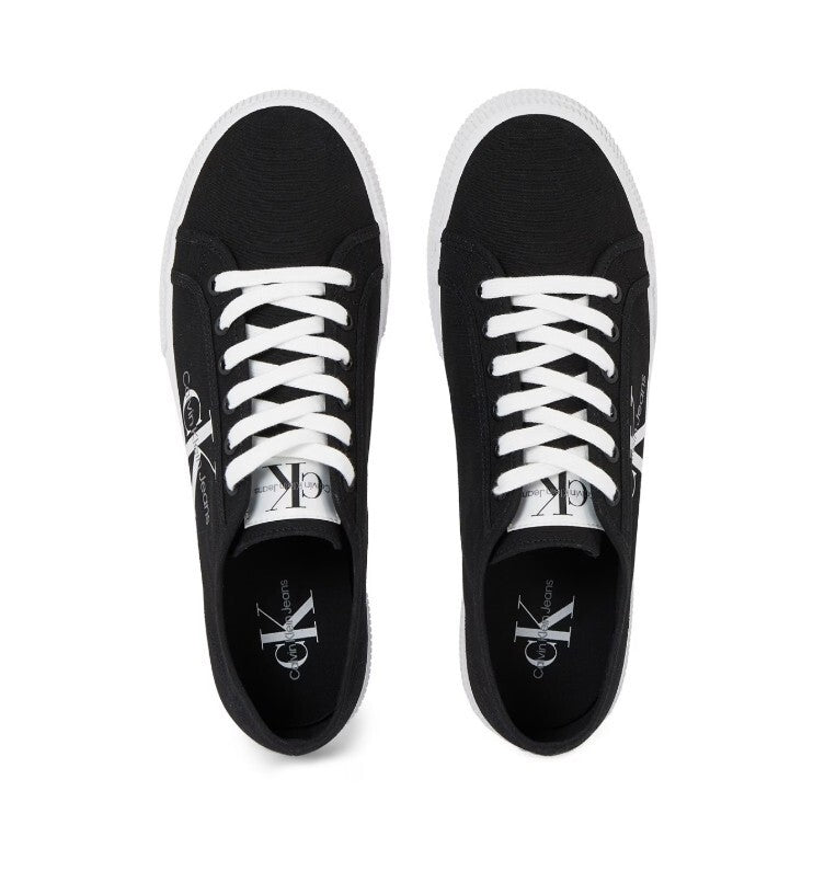 Calvin Klein Mono Canvas Trainers - Gentlemens Resale