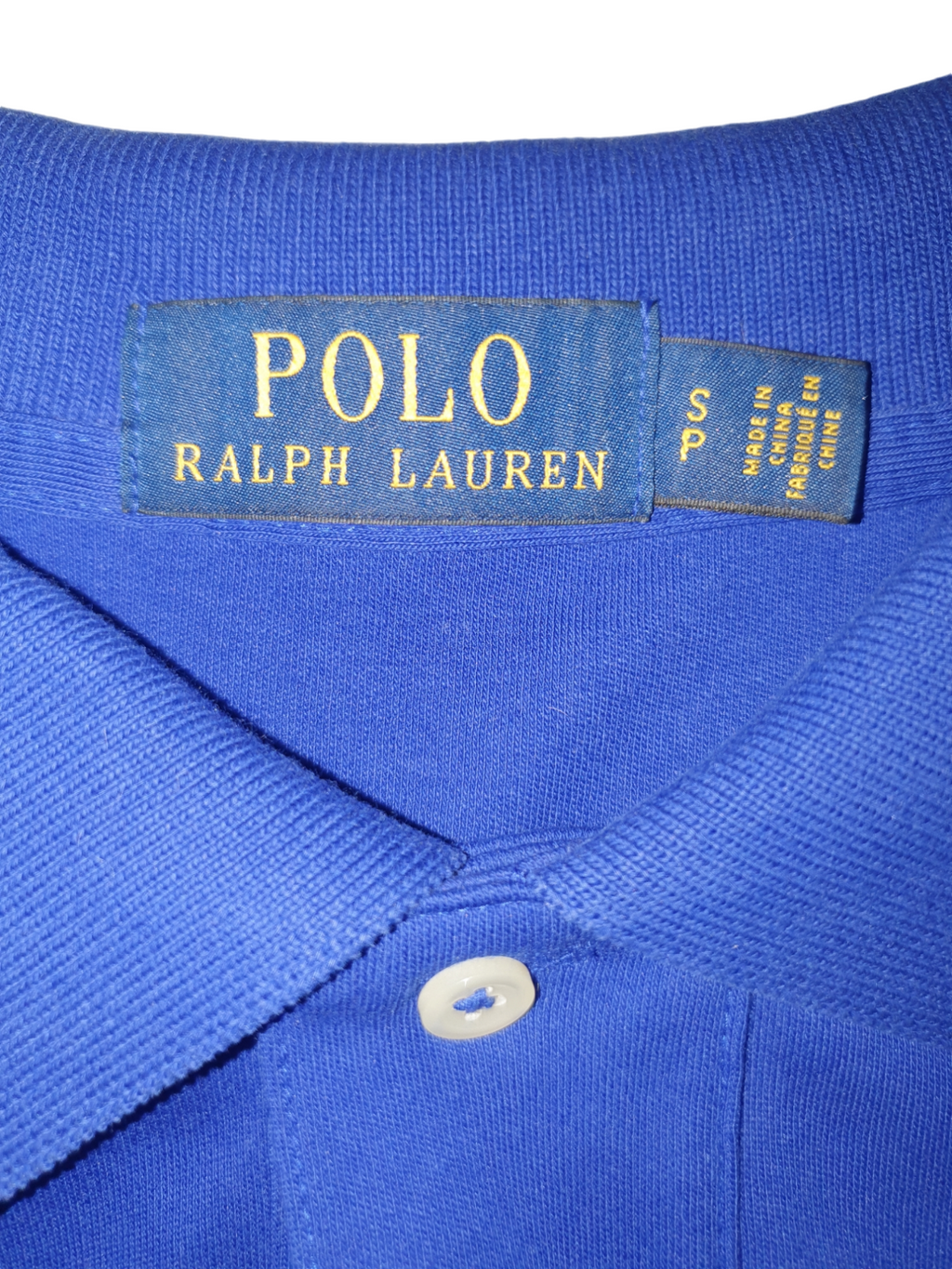 Pre-Loved Ralph Lauren soft touch polo - (PL298) - Gentlemens Resale