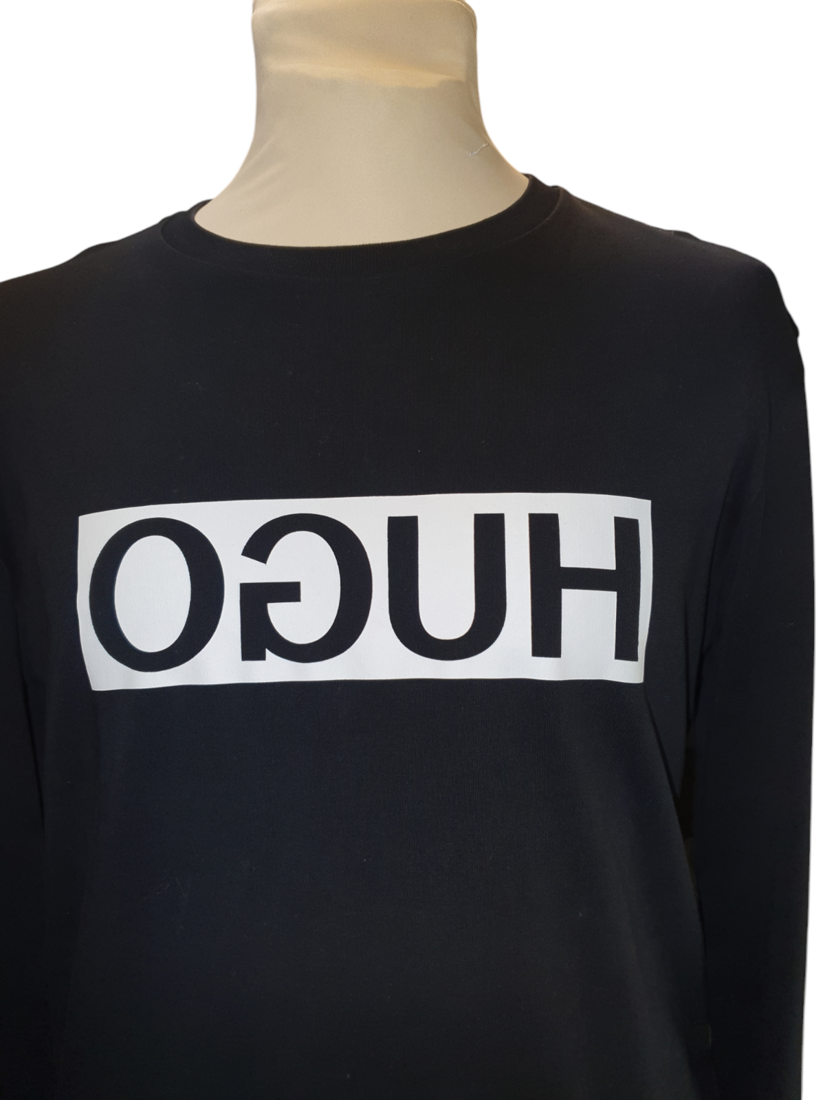 Pre-Loved Hugo long sleeve thin top - (PL293)