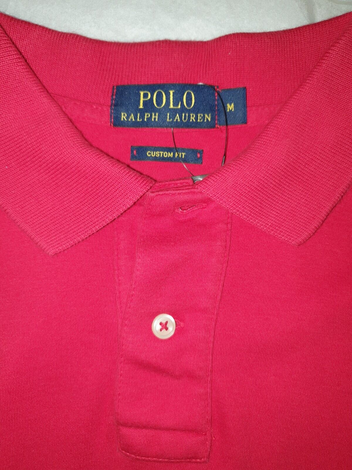 Pre- Loved Ralph Lauren "soft cotton" polo Medium (PL333) - Gentlemens Resale