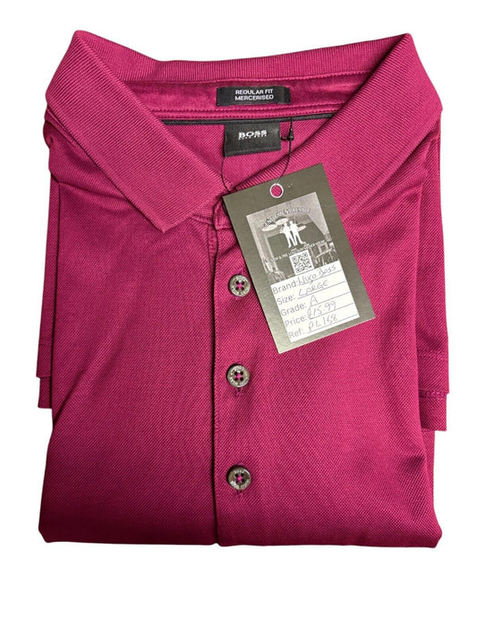Pre Loved - Hugo Boss Mercerised Polo Shirt (PL168)