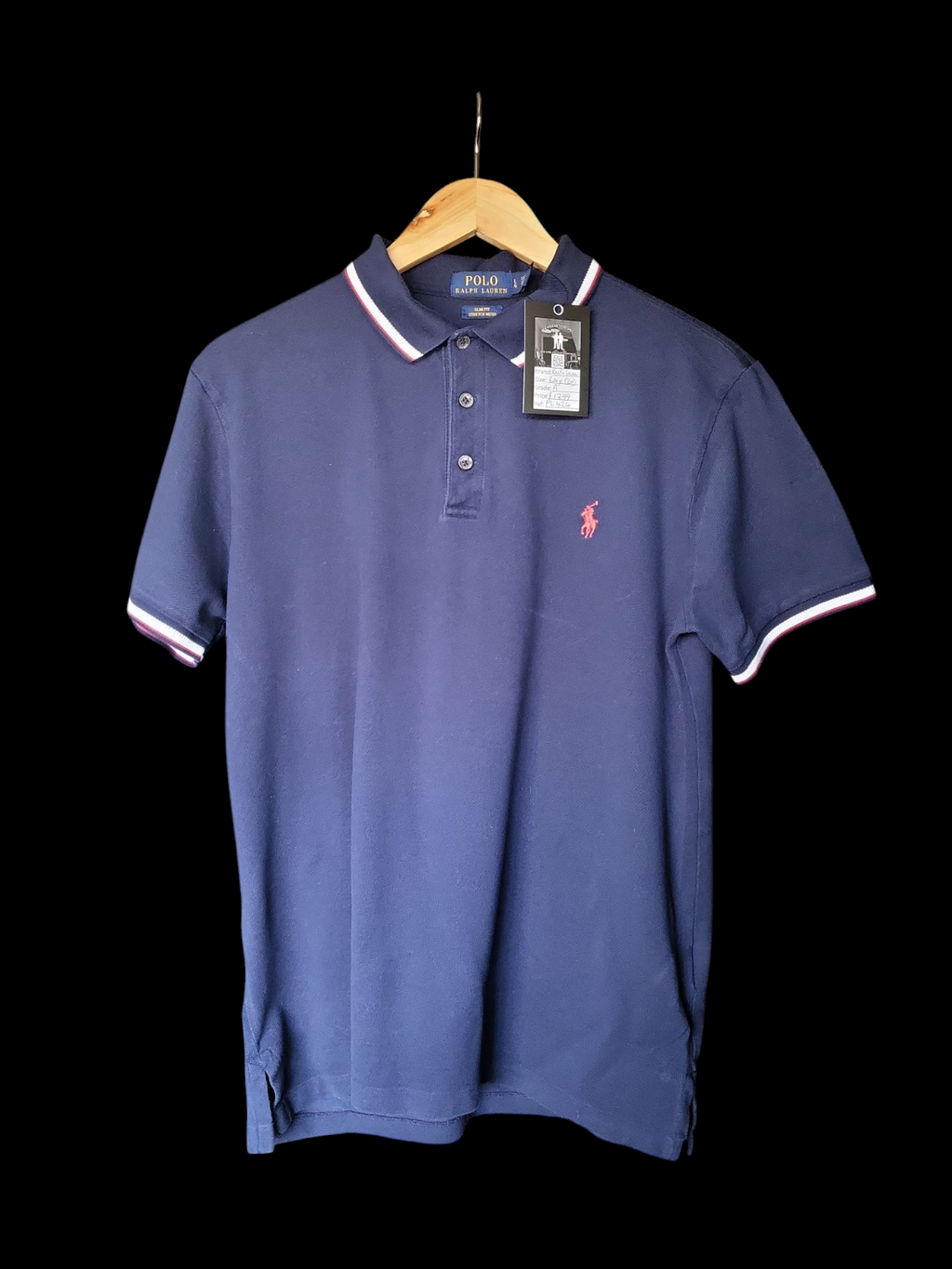 Pre-Loved Ralph Lauren Slim fit Polo - PL424 - Gentlemens Resale
