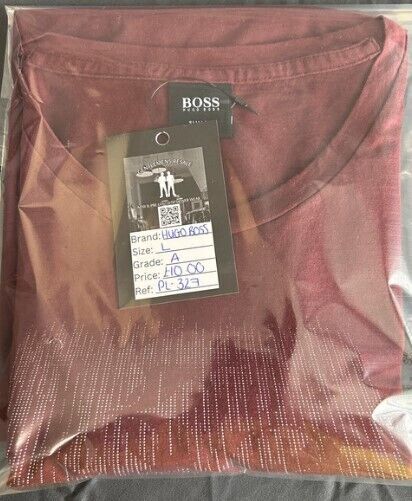 Pre-Loved Boss Slim fit T-Shirt (PL317) - Gentlemens Resale
