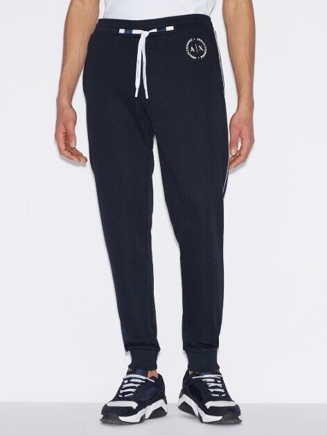 Armani Exchange Logo Joggers - Gentlemens Resale