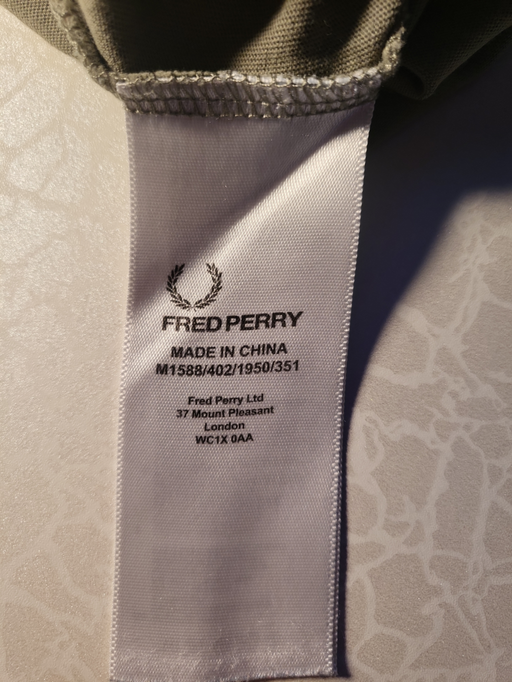 Pre-Loved Fred Perry round neck T Shirt PL269 - Gentlemens Resale