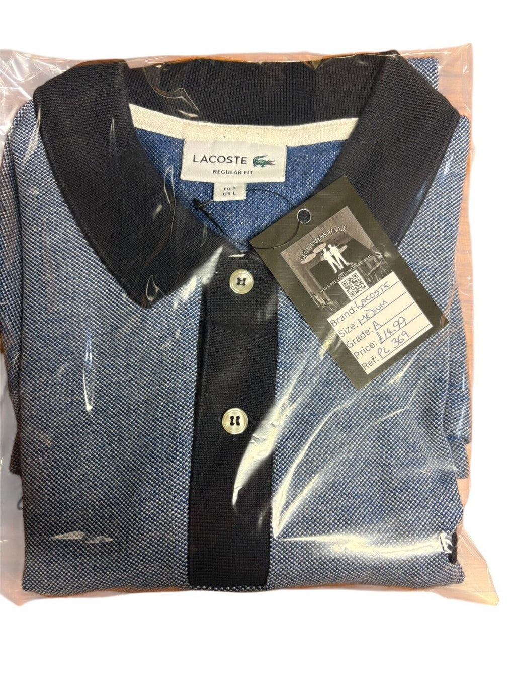 Pre Loved - Lacoste Polo (PL369 - Gentlemens Resale