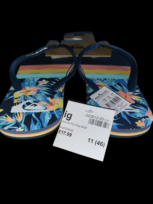 Quicksilver Flip Flops size 11