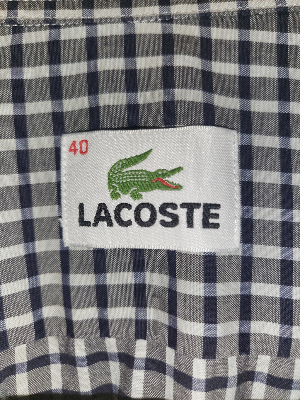 Pre-Loved Lacoste Long sleeve shirt - (PL409) - Gentlemens Resale