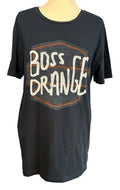 Pre-Loved Navy Boss Orange T-Shirt - (PL328) - Gentlemens Resale