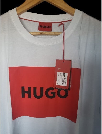 Hugo Dulive Box Logo T-Shirt - Gentlemens Resale