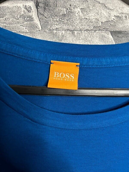Pre-Loved - Hugo Boss T-Shirt - Blur Logo (PL322) - Gentlemens Resale