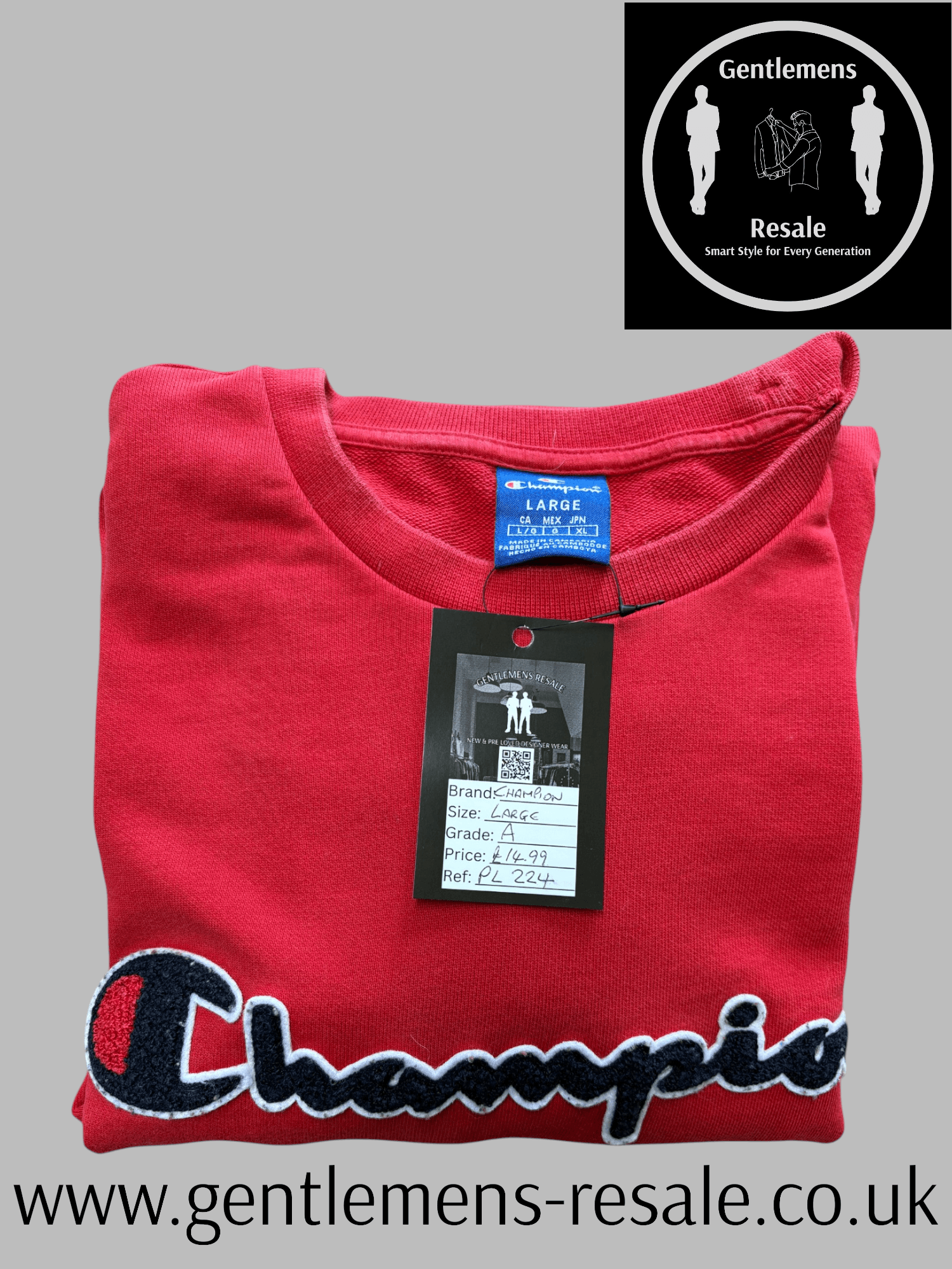 Champion Sweatshirt - Gentlemens Resale