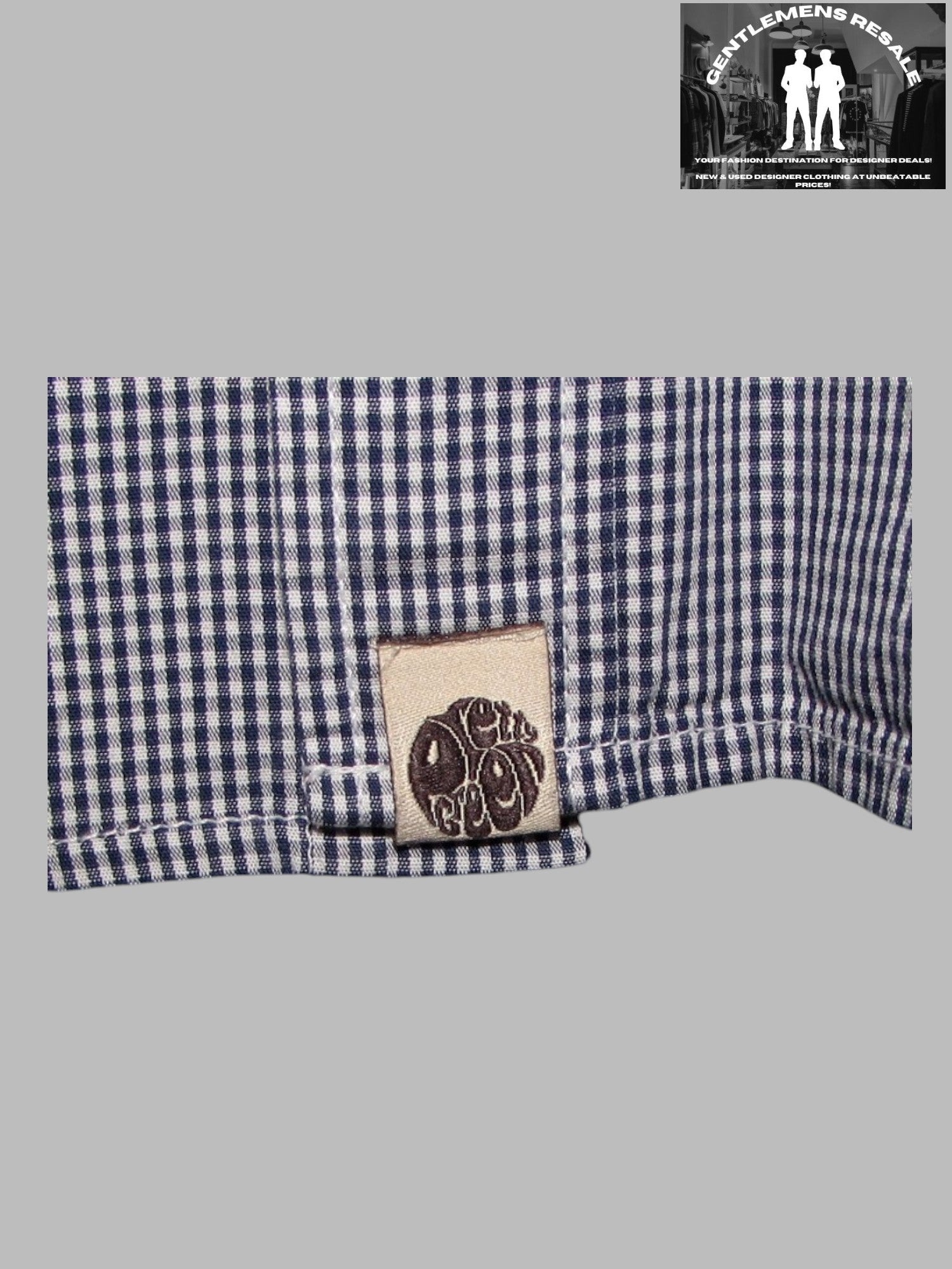 Pre Loved - Pretty Green Long Sleeve Check Shirt (PL141) - Gentlemens Resale