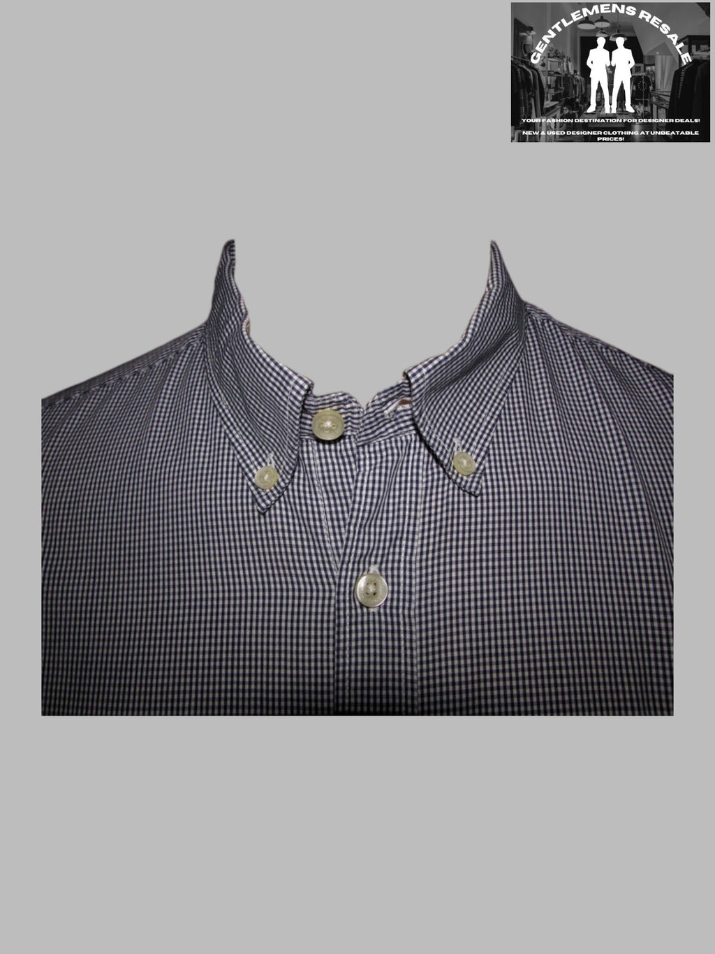 Pre Loved - Pretty Green Long Sleeve Check Shirt (PL141) - Gentlemens Resale