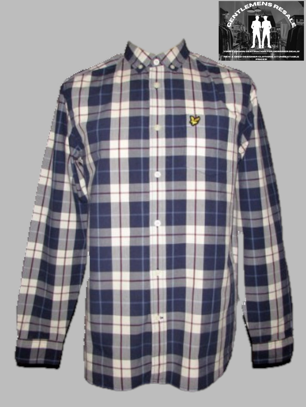 Pre Loved - Lyle & Scott checked shirt (PL77) - Gentlemens Resale