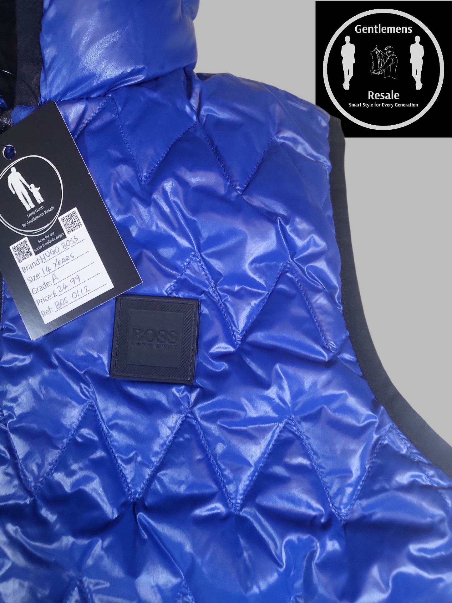 Hugo Boss Reversible Gilet - Gentlemens Resale