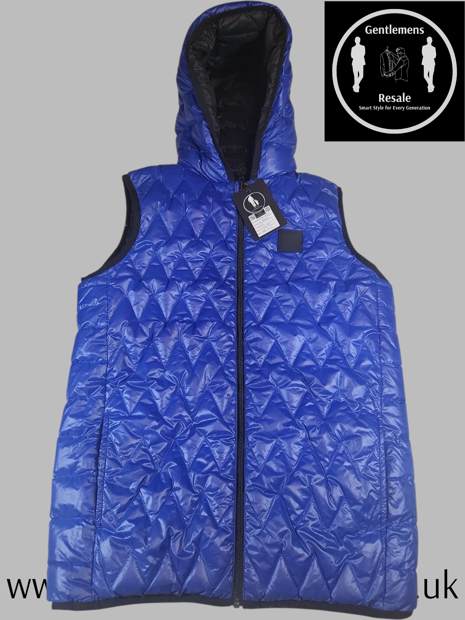 Hugo Boss Reversible Gilet - Gentlemens Resale