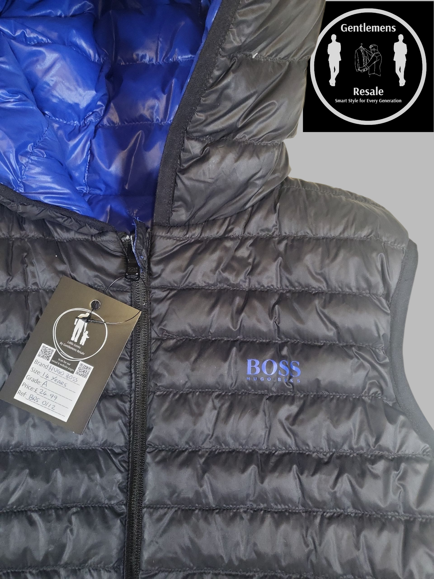 Hugo Boss Reversible Gilet - Gentlemens Resale