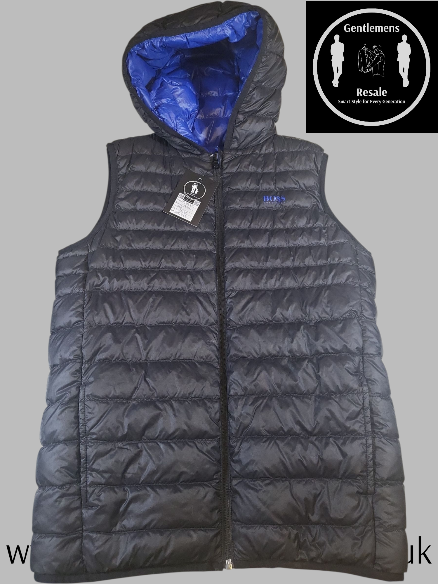 Hugo Boss Reversible Gilet - Gentlemens Resale