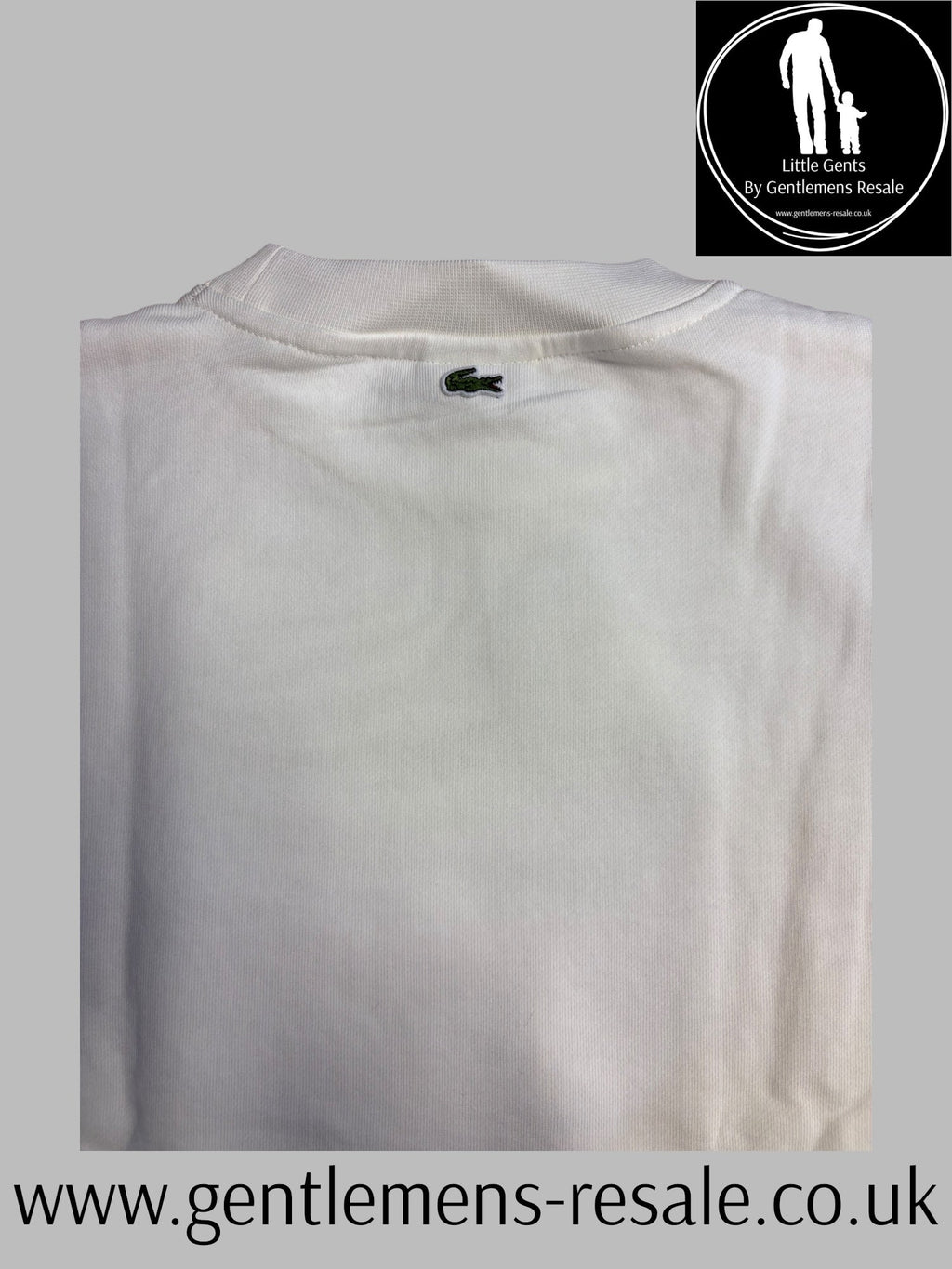 Lacoste Logo Crew Sweatshirt - Gentlemens Resale