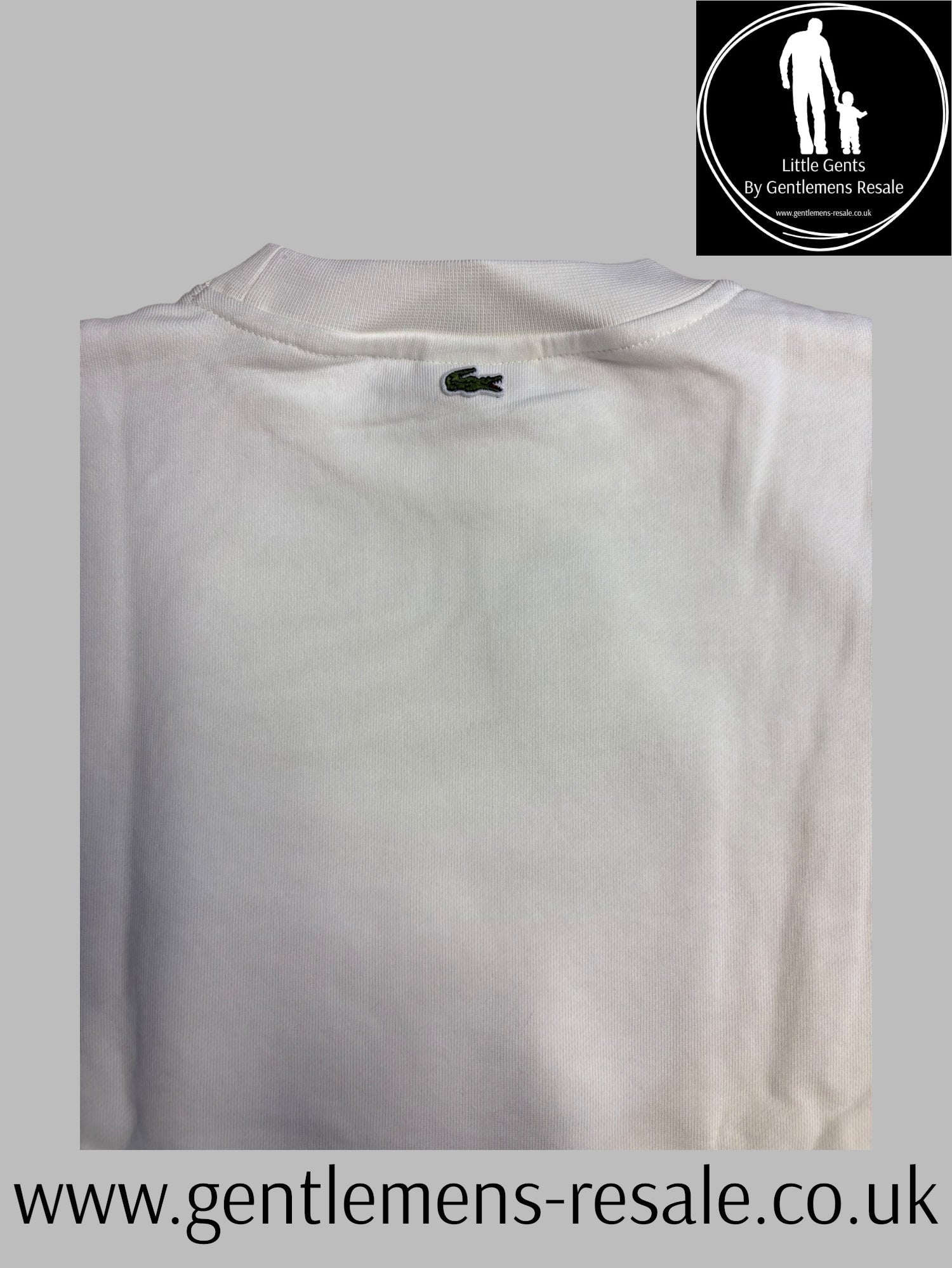 Lacoste Logo Crew Sweatshirt - Gentlemens Resale