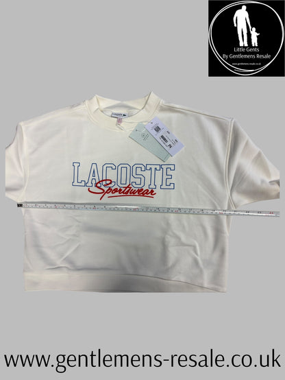 Lacoste Logo Crew Sweatshirt - Gentlemens Resale