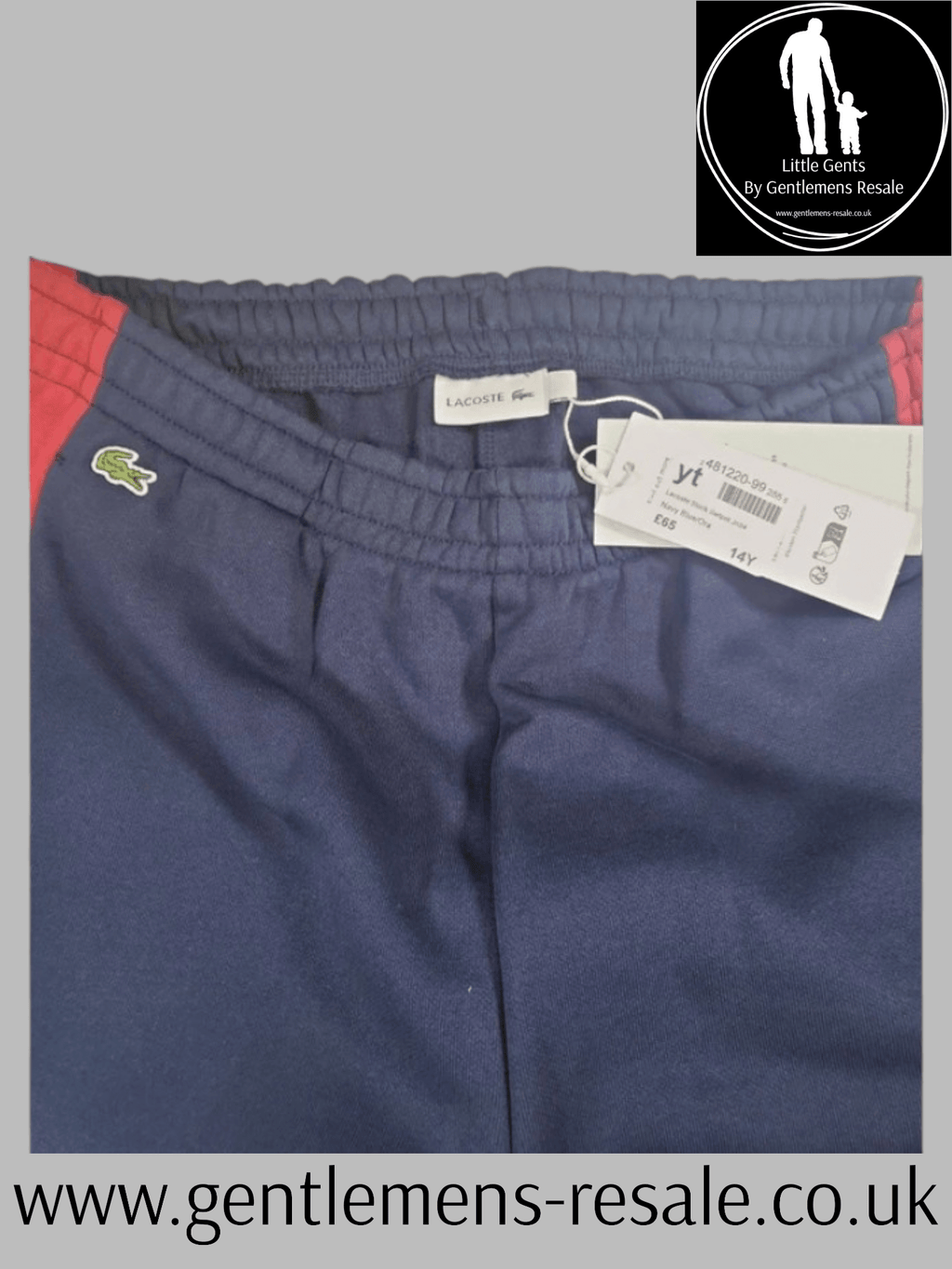 Lacoste Block Colour Jogging Bottoms - BRS0092 - Gentlemens Resale