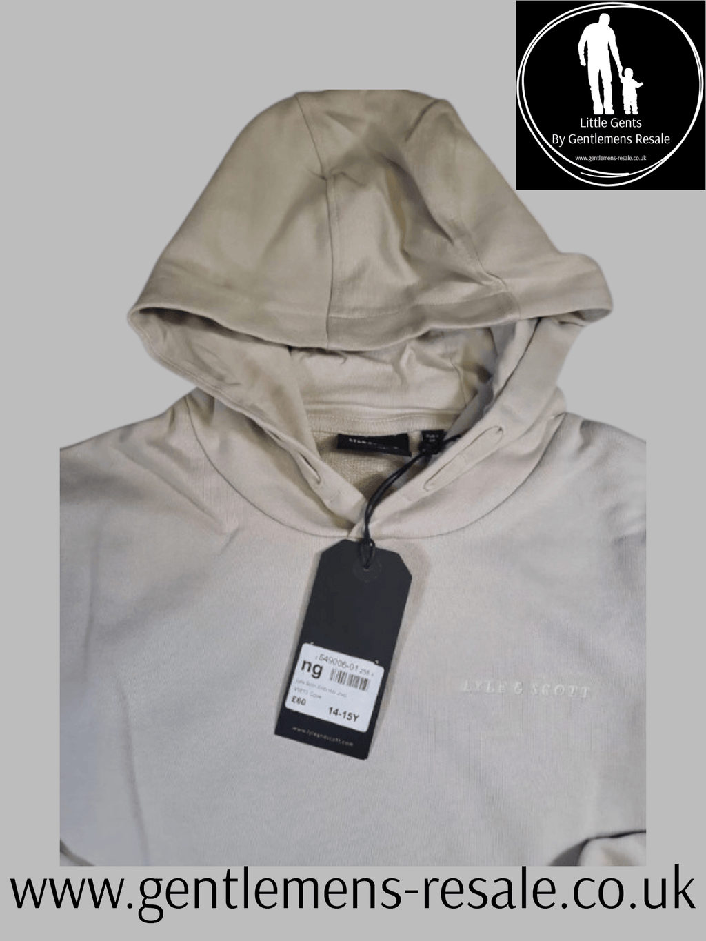 Lyle & Scott Script Hoodie - BRS0097 - Gentlemens Resale