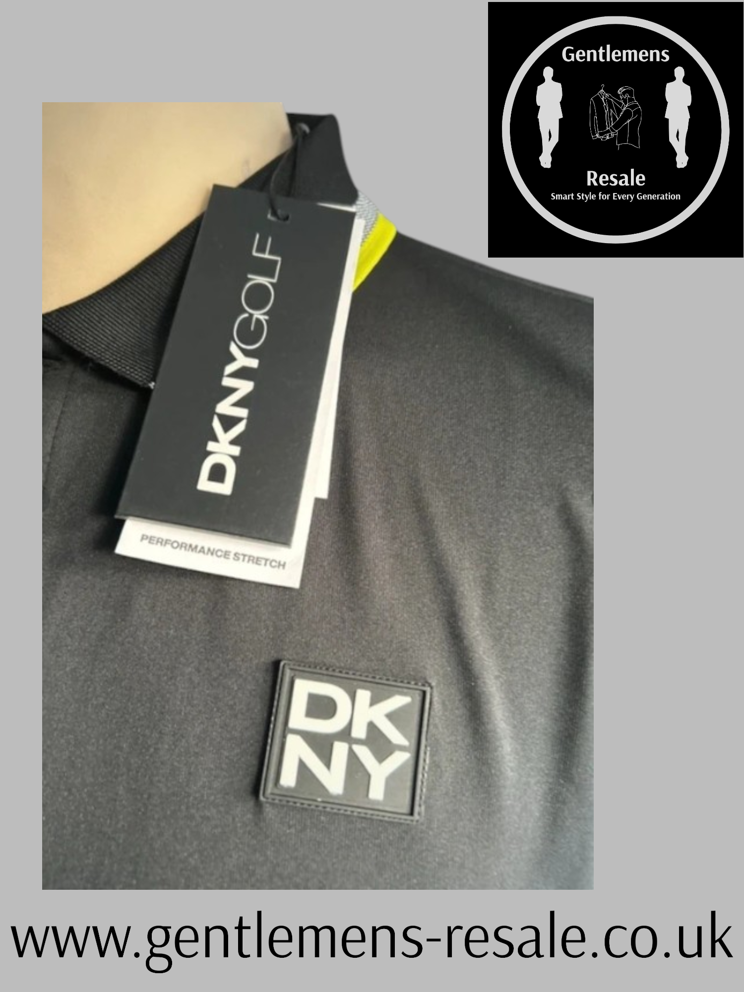 DKNY Golf Broadway Polo Shirt - Gentlemens Resale