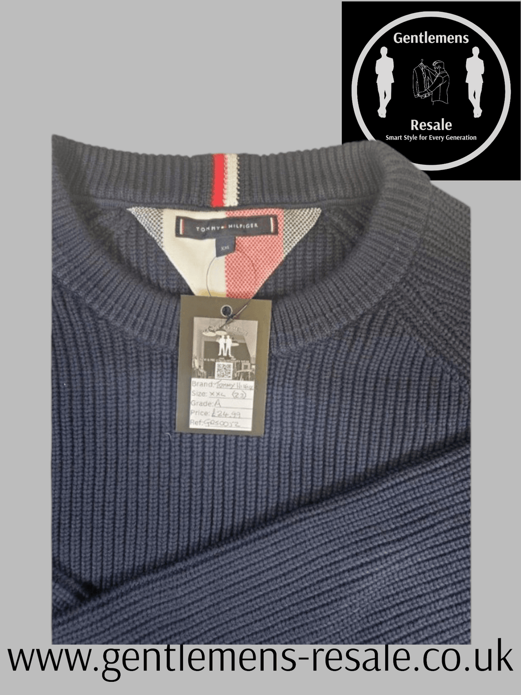 Tommy Hilfiger Thick Set Jumper - Gentlemens Resale