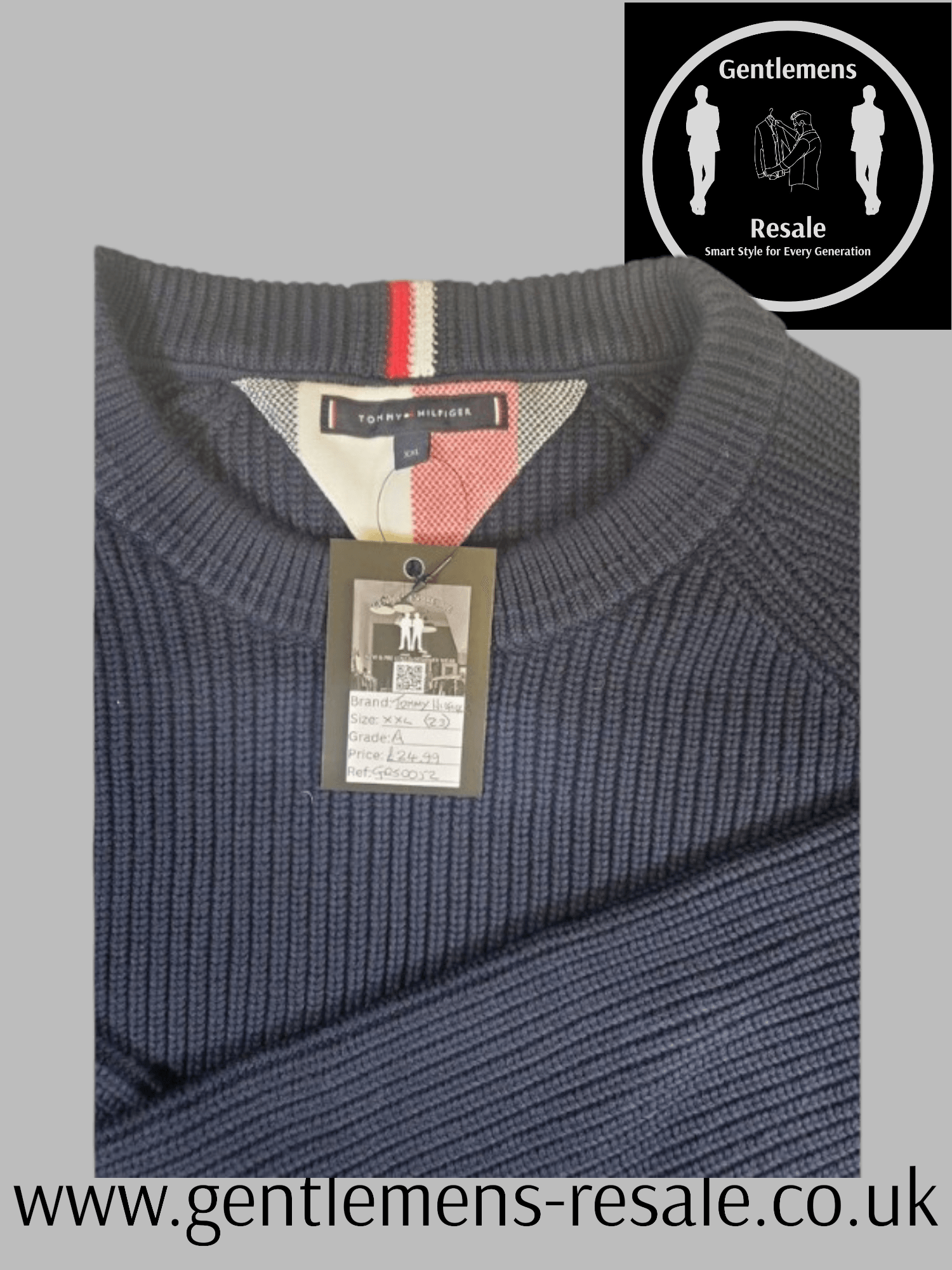 Tommy Hilfiger Thick Set Jumper - Gentlemens Resale