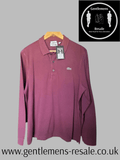 Lacoste Sport Long Sleeve Slim Fit Polo - Gentlemens Resale