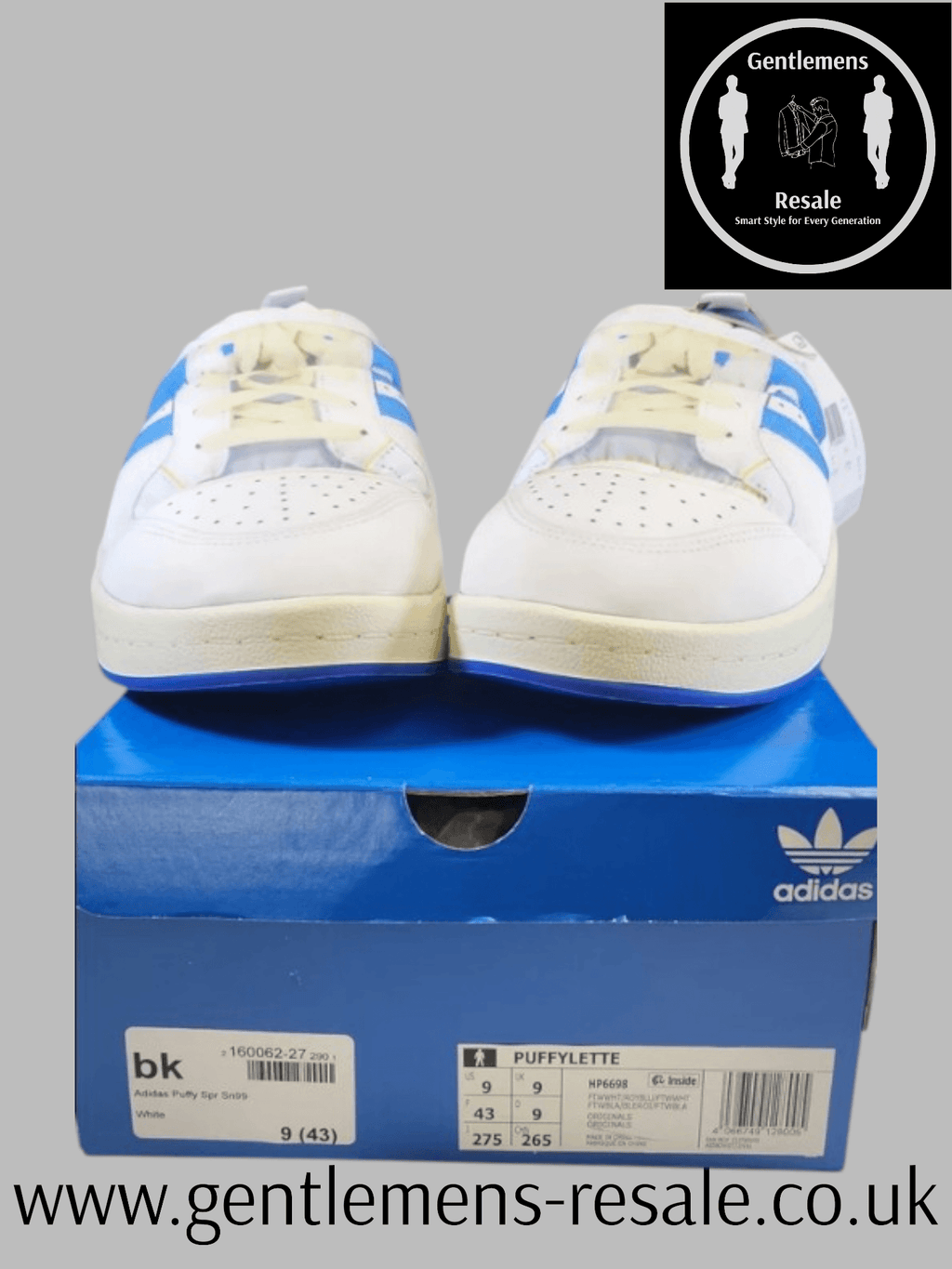 Adidas Puffa Slip On Trainers - Gentlemens Resale