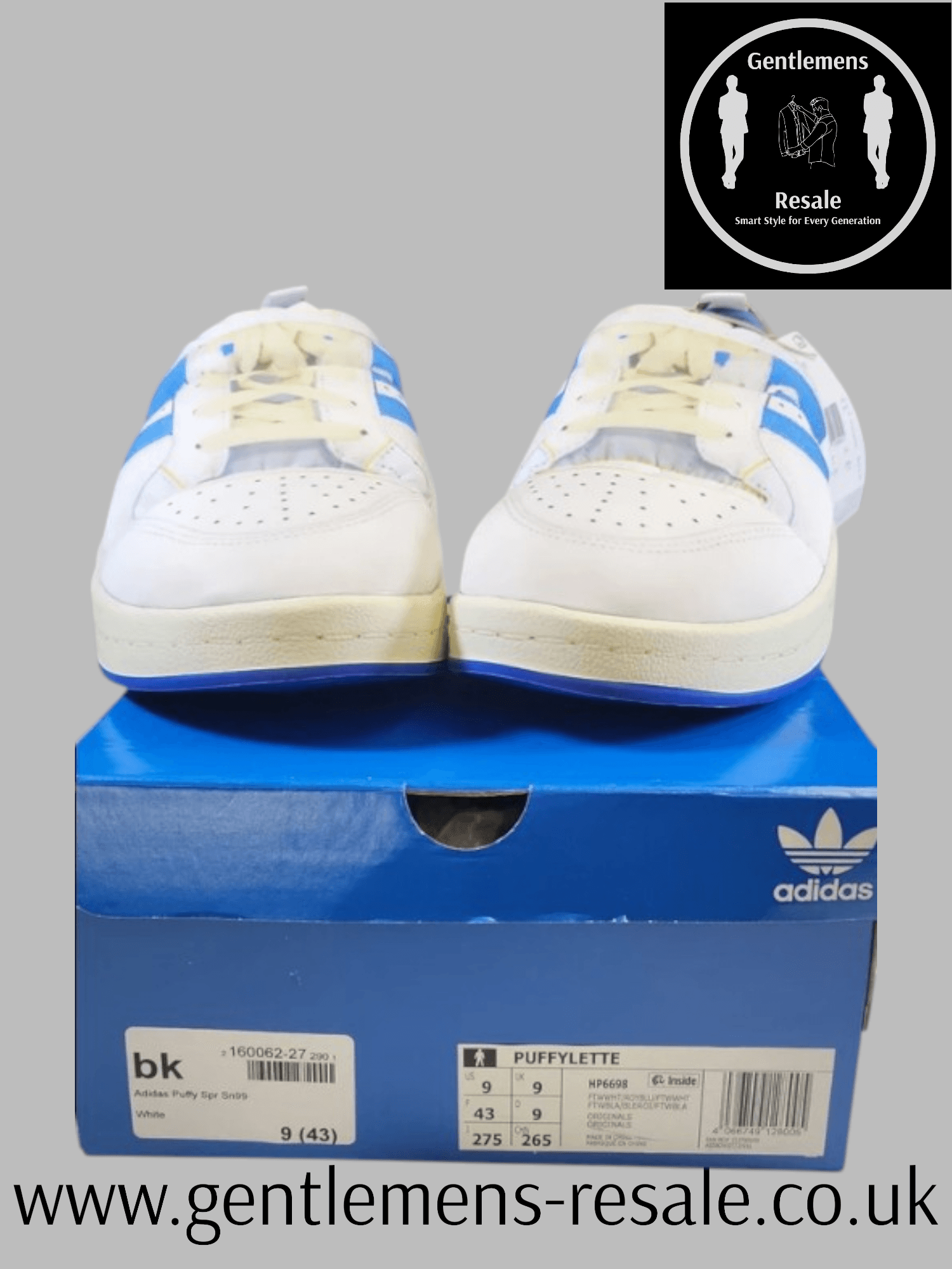 Adidas Puffa Slip On Trainers - Gentlemens Resale