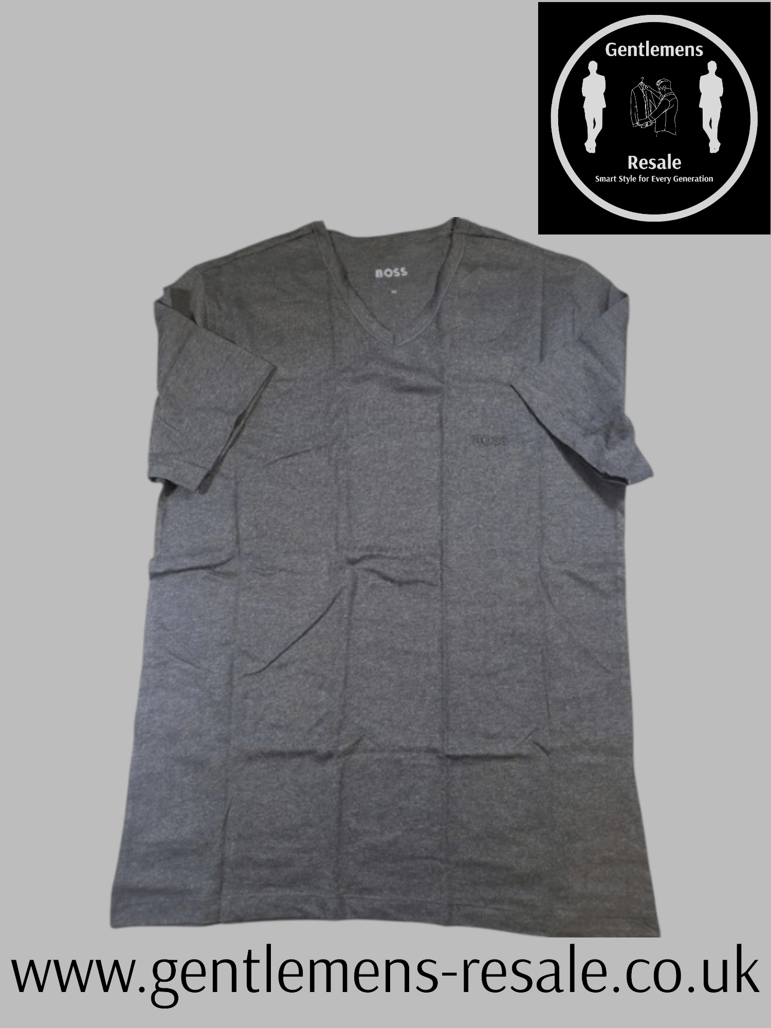 BOSS Bodywear 3 pack T-Shirts - Gentlemens Resale