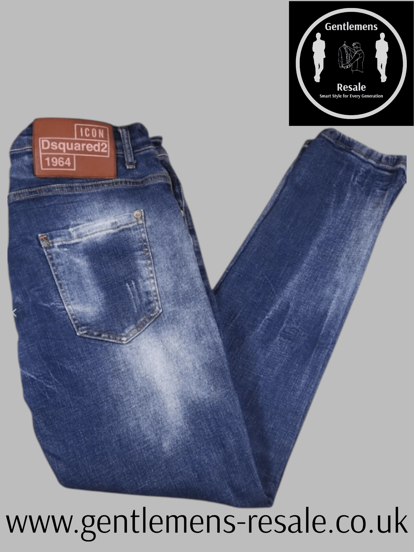 Pre-loved Dsquared2 Distressed Denim Jeans