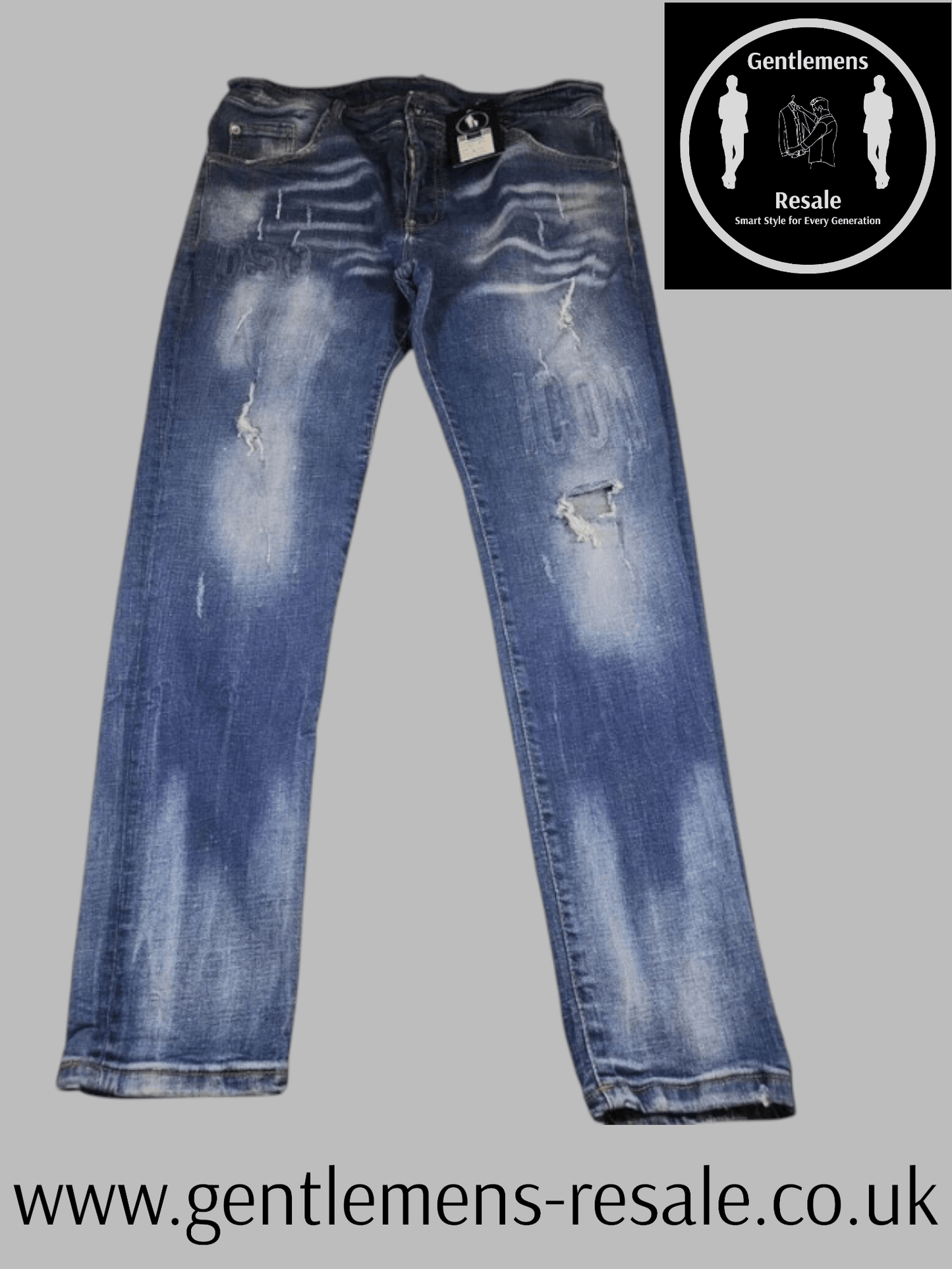 Pre-loved Dsquared2 Distressed Denim Jeans