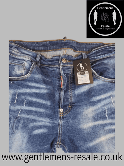 Pre-loved Dsquared2 Distressed Denim Jeans