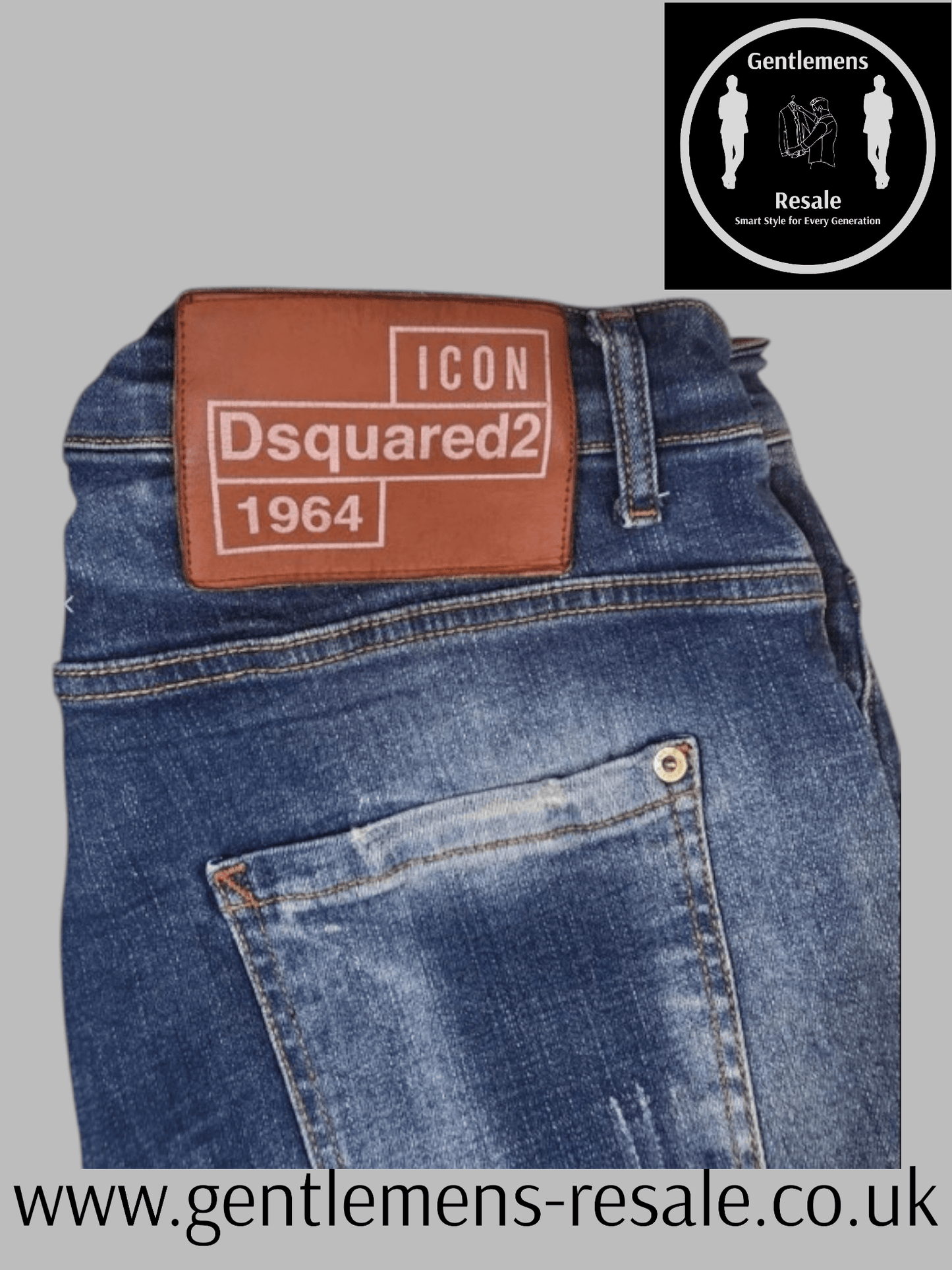 Pre-loved Dsquared2 Distressed Denim Jeans